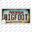 Bigfoot Arkansas Novelty Sticker Decal Small