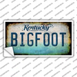 Bigfoot Kentucky Novelty Sticker Decal Small