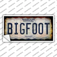 Bigfoot Missouri Novelty Sticker Decal Small