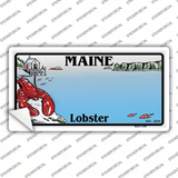 Maine Lobster Blank Novelty Sticker Decal Small