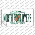 North Fort Myers Florida Novelty Sticker Decal Small