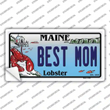 Best Mom Maine Lobster Novelty Sticker Decal Small