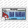 Bah Hahbah Maine Lobster Novelty Sticker Decal Small