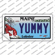 Yummy Maine Lobster Novelty Sticker Decal Small