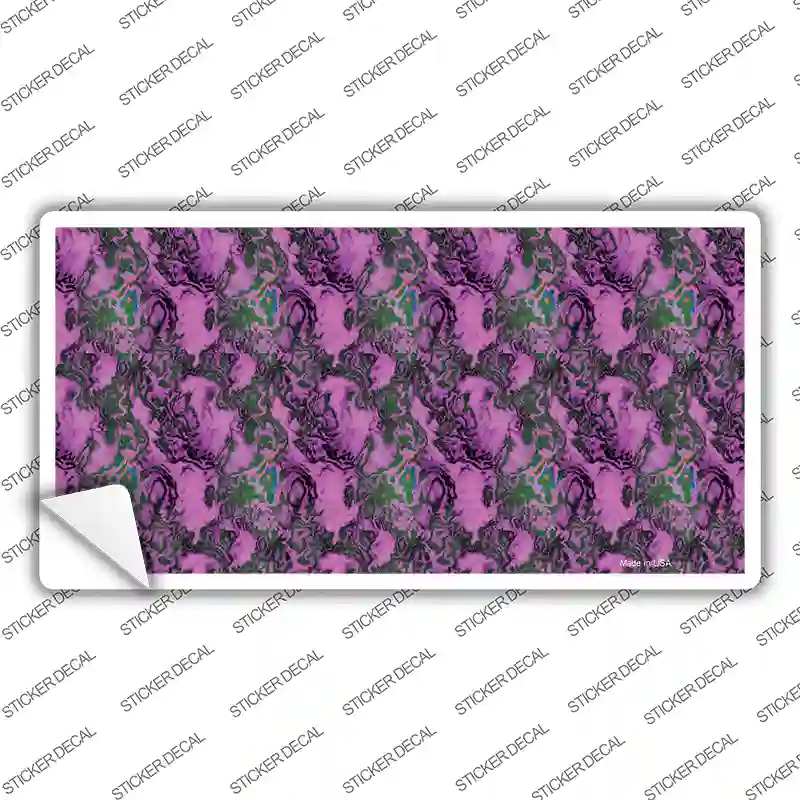 Purple Vortex Novelty Sticker Decal