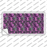 Purple Vortex Novelty Sticker Decal