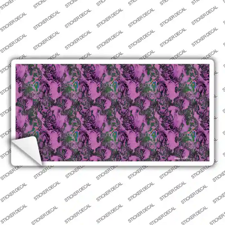 Purple Vortex Novelty Sticker Decal