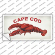 Cape Cod Lobster Novelty Sticker Decal Small