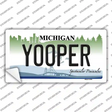 Yooper Michigan Novelty Sticker Decal Small