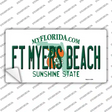 Florida FT Myers Beach Novelty Sticker Decal Small