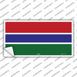 Gambia Flag Novelty Sticker Decal