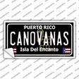 Canovanas Puerto Rico Black Novelty Sticker Decal Small