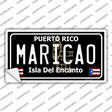 Maricao Puerto Rico Black Novelty Sticker Decal Small