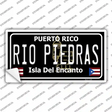 Rio Piedras Puerto Rico Black Novelty Sticker Decal Small