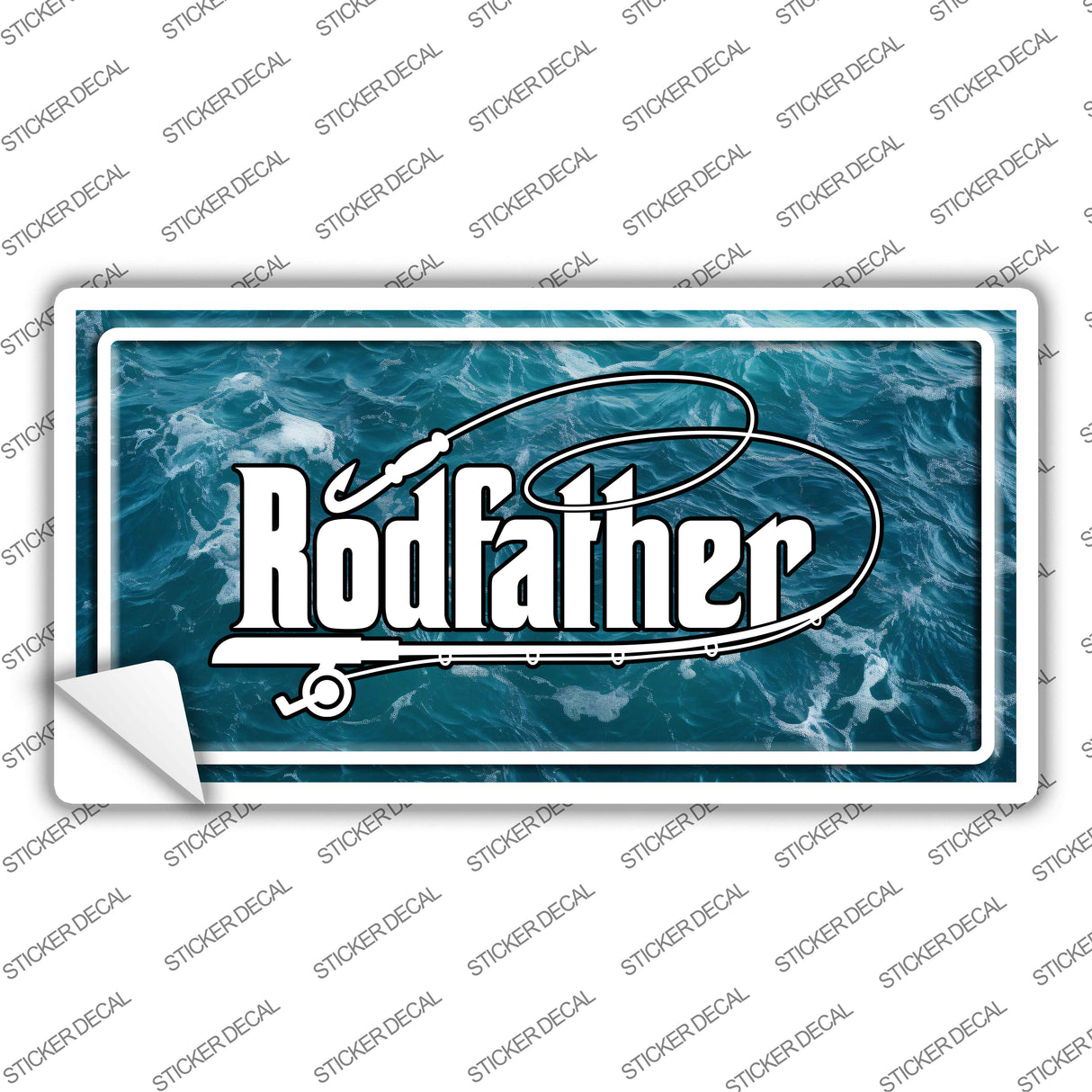 Rodfather Novelty Sticker Decal LP-14467s