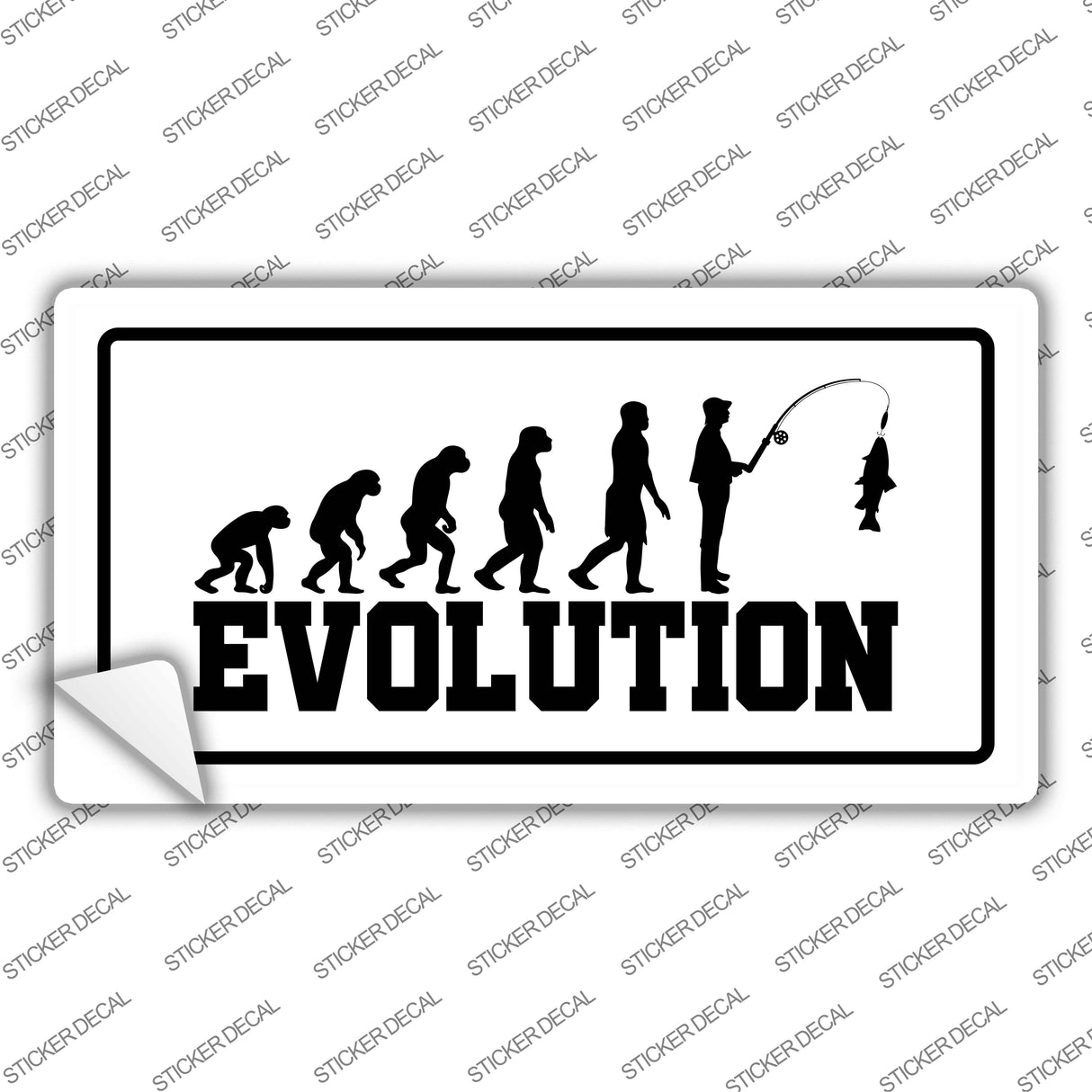 Evolution Novelty Sticker Decal LP-14470s