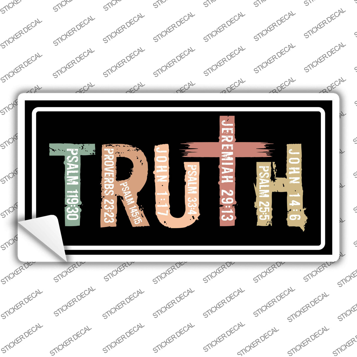 Truth Novelty Sticker Decal LP-14472s