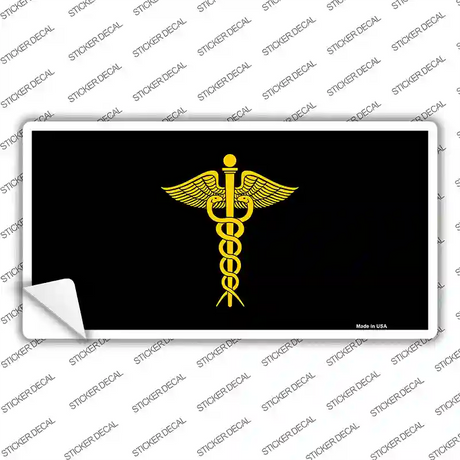 Caduceus Novelty Sticker Decal Small