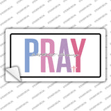 Pray Without Ceasing Novelty Sticker Decal LP-14483s