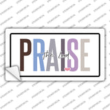 Praise The Lord Novelty Sticker Decal LP-14485s