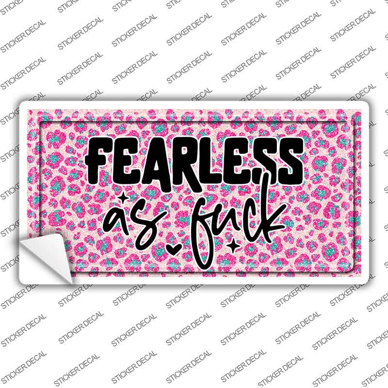 Fearless as Novelty Sticker Decal LP-14493s