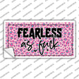 Fearless as Novelty Sticker Decal LP-14493s