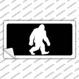 Bigfoot Silhouette Novelty Sticker Decal LP-14523s
