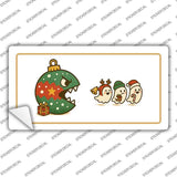 Ornament Monster and Ghosts Novelty Sticker Decal LP-14550s