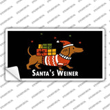 Santas Weiner Novelty Sticker Decal LP-14551s