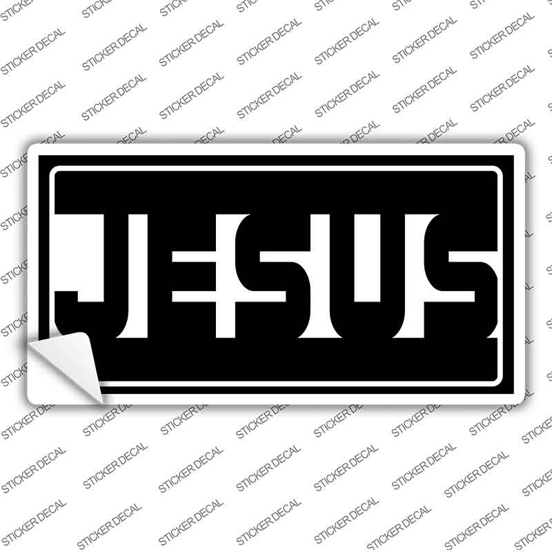 Jesus Hidden Novelty Sticker Decal LP-14558s