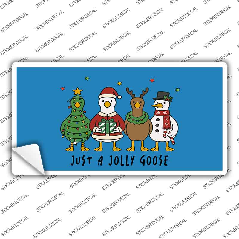 Just A Jolly Goose Novelty Sticker Decal LP-14564s