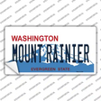 Mount Rainier Washington Novelty Sticker Decal Small