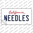 Needles California Novelty Sticker Decal Small