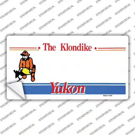 Yukon Novelty Sticker Decal Small