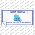 Nova Scotia Novelty Sticker Decal Small