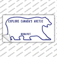 Nunavut Novelty Sticker Decal Small