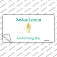 Saskatchewan Novelty Sticker Decal Small