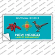 Red Chili & Road Runner New Mexico Teal Novelty Sticker Decal Small