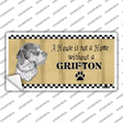 Pencil Sketch Grifton Novelty Sticker Decal Small