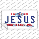 Jesus North Carolina Novelty Sticker Decal Small