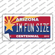 Arizona Centennial Im Fun Size Novelty Sticker Decal Small