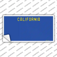 California Blue State Novelty Sticker Decal Small