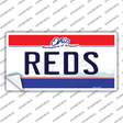 Reds Ohio State Novelty Sticker Decal Small