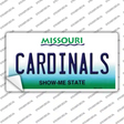 Cardinals Missouri State Novelty Sticker Decal Small