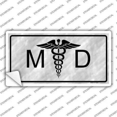 MD Novelty Sticker Decal Small