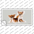 Chihuahua Dog Novelty Sticker Decal Small