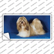 Shih Tzu Dog Novelty Sticker Decal Small