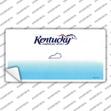 Kentucky State Blank Novelty Sticker Decal Small