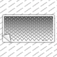 Diamond Silver Novelty Sticker Decal