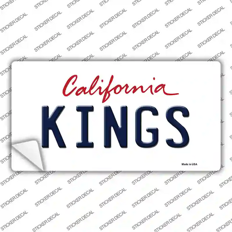 Kings California State Novelty Sticker Decal